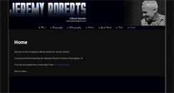 Desktop Screenshot of jeremyroberts.com